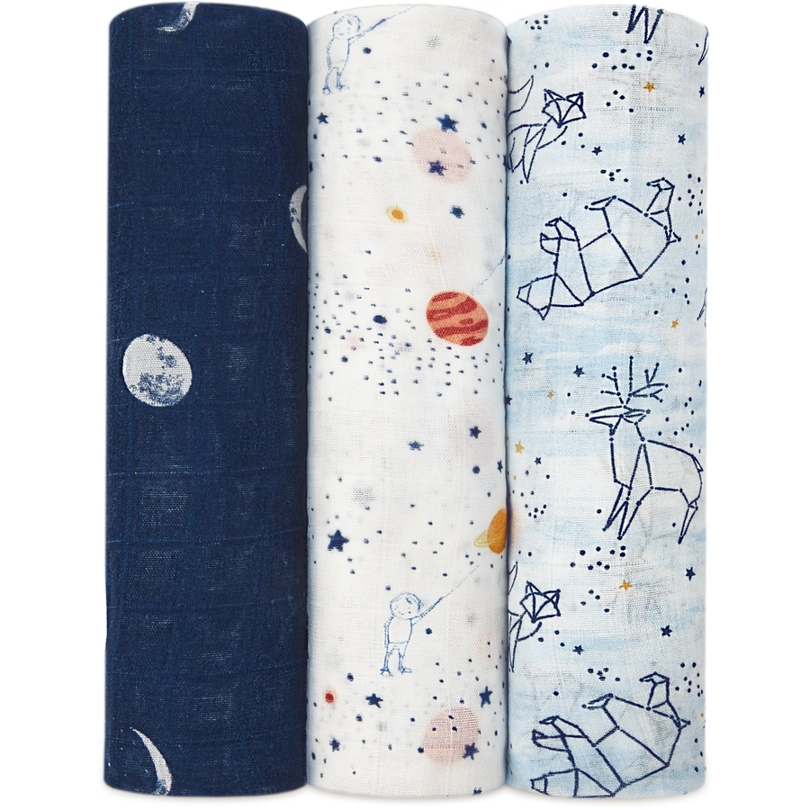 aden + anais™ Pucktücher stargaze 3er-Pack