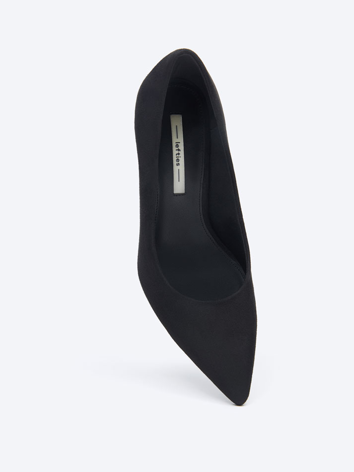 Sapato de salto baixo - Preto