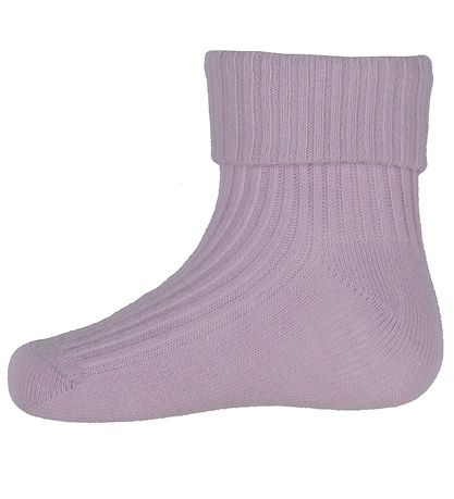 Minymo Socken - 3er-Pack - Rib - Sehr Grape