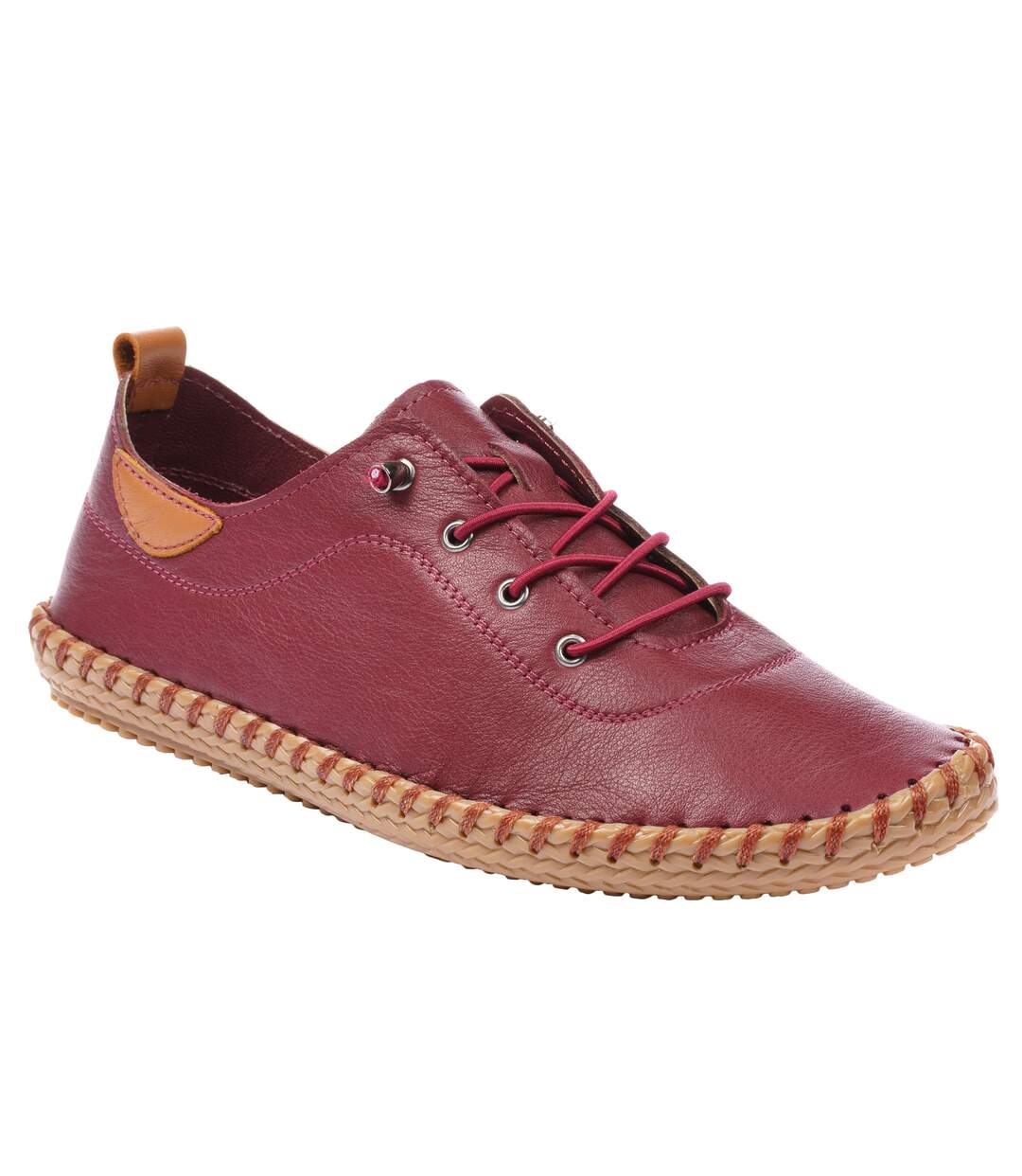 Lunar - Tennis WHISTABLE - Femme (Bordeaux / Marron) - UTGS352