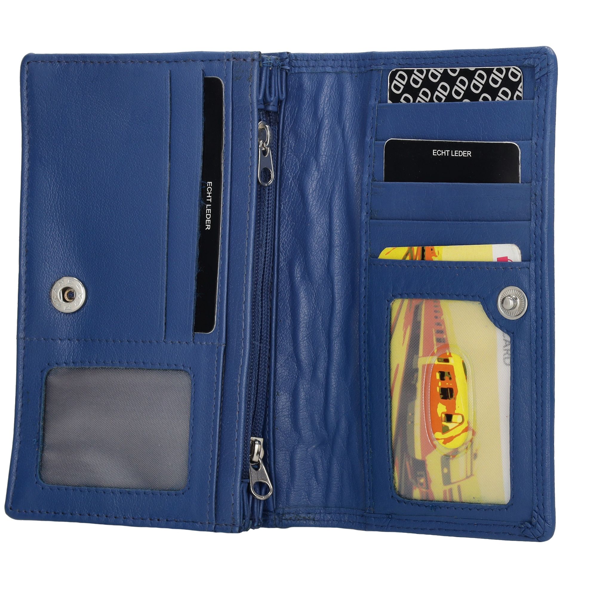 Double-D FH-Serie Portemonnee Sky Blauw