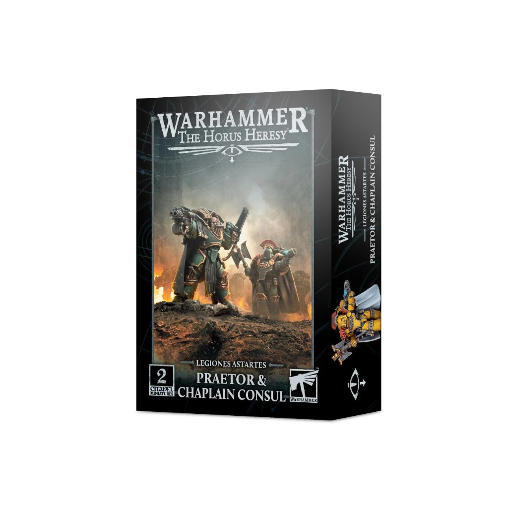 The Horus Heresy - Legiones Astartes - Praetor Cataphractii & Consul Chapelain de Légion