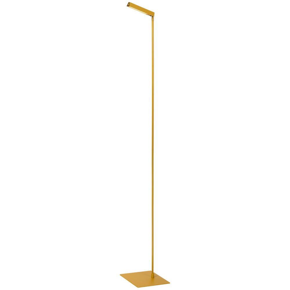 LED vloerlamp met leesarm Lavale in oker 3W 130lm