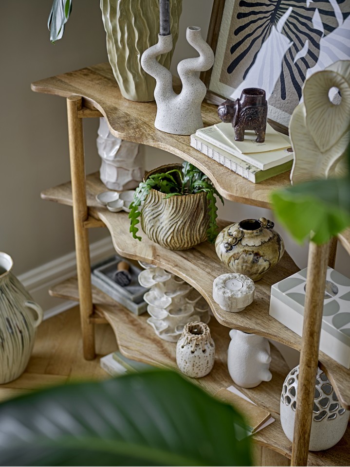 Bloomingville - Forli Fyrfadsstage - Natur - Marmor