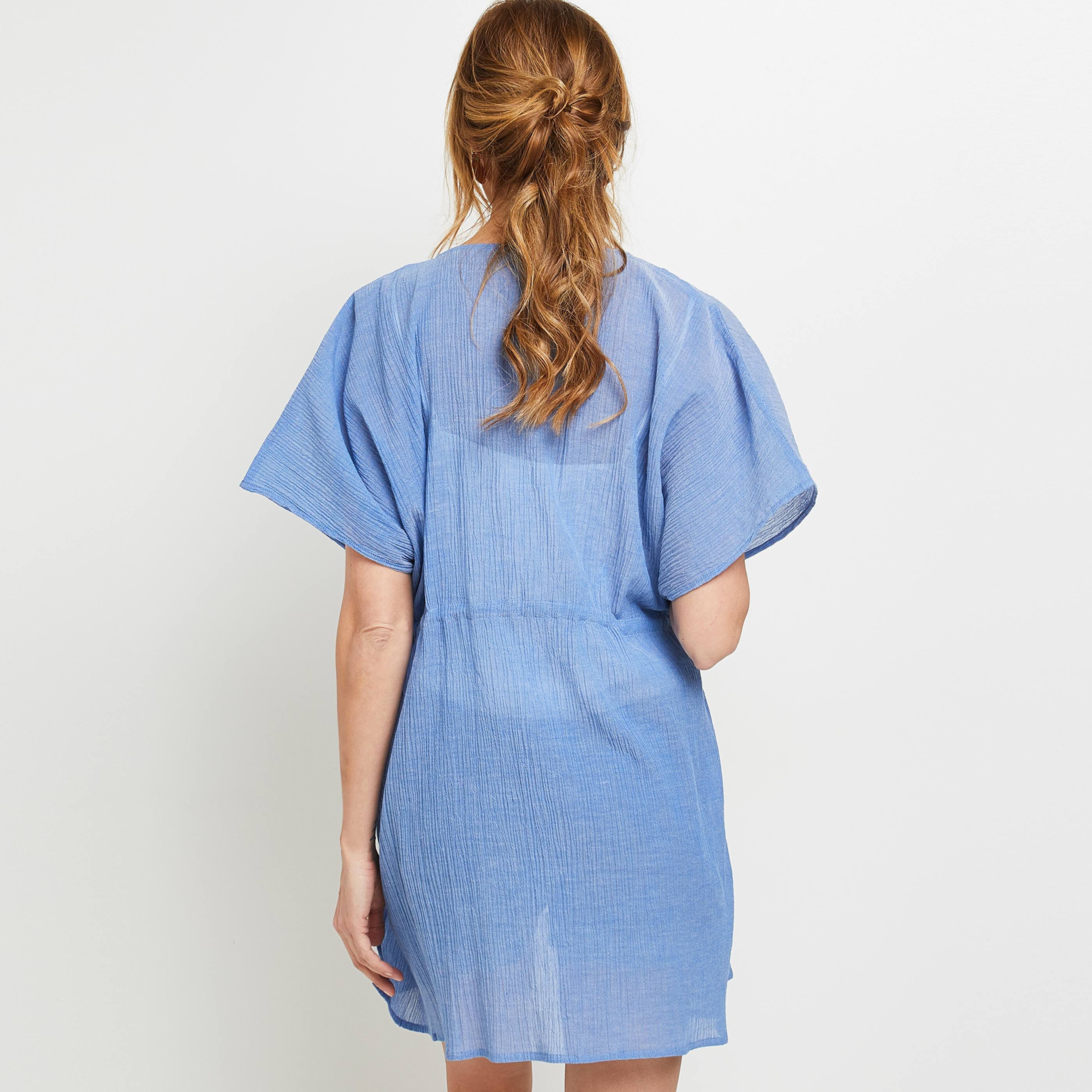 Paréo femme - BLEU