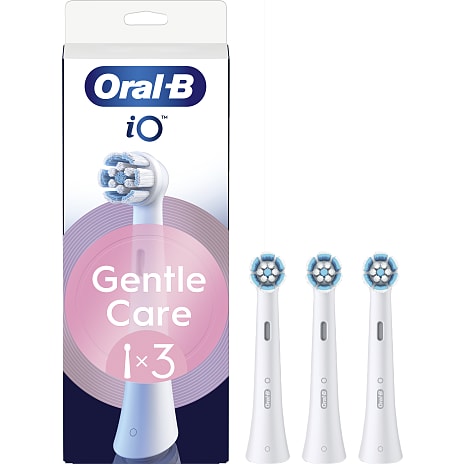 Oral-B iO Gentle Care tandbørstehoveder 3-pak