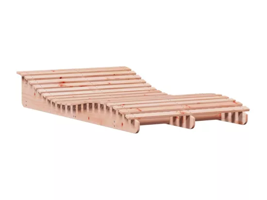 Chaise longue 205x110x31,5 cm bois massif de douglas
