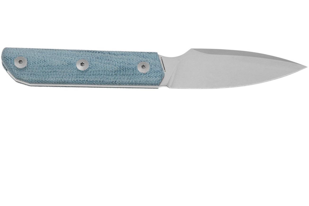 Viper Mirror 1 VT4060CD Böhler M390 Denim Canvas Micarta, vaststaand mes