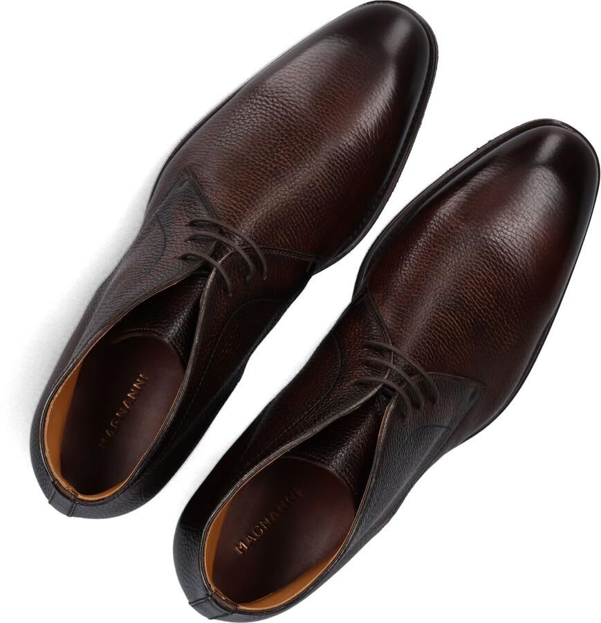 MAGNANNI Nette Schoenen Heren 23801 Maat: 43 5 Materiaal: Leer Kleur: Bruin