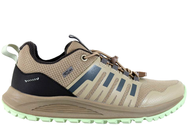 GREEN COMFORT TRACK N TRAIL TRAVESKO I LYSEBRUNT TEKSTIL