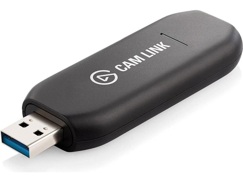 Elgato Videospiel-Rekorder Cam Link 4K Live-Streamen und Aufnehmen mit DSLR, Action Cam oder Camcorder