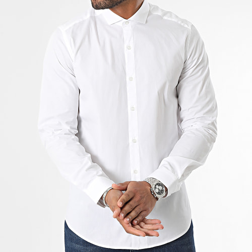 Chemise Manches Longues Blanc