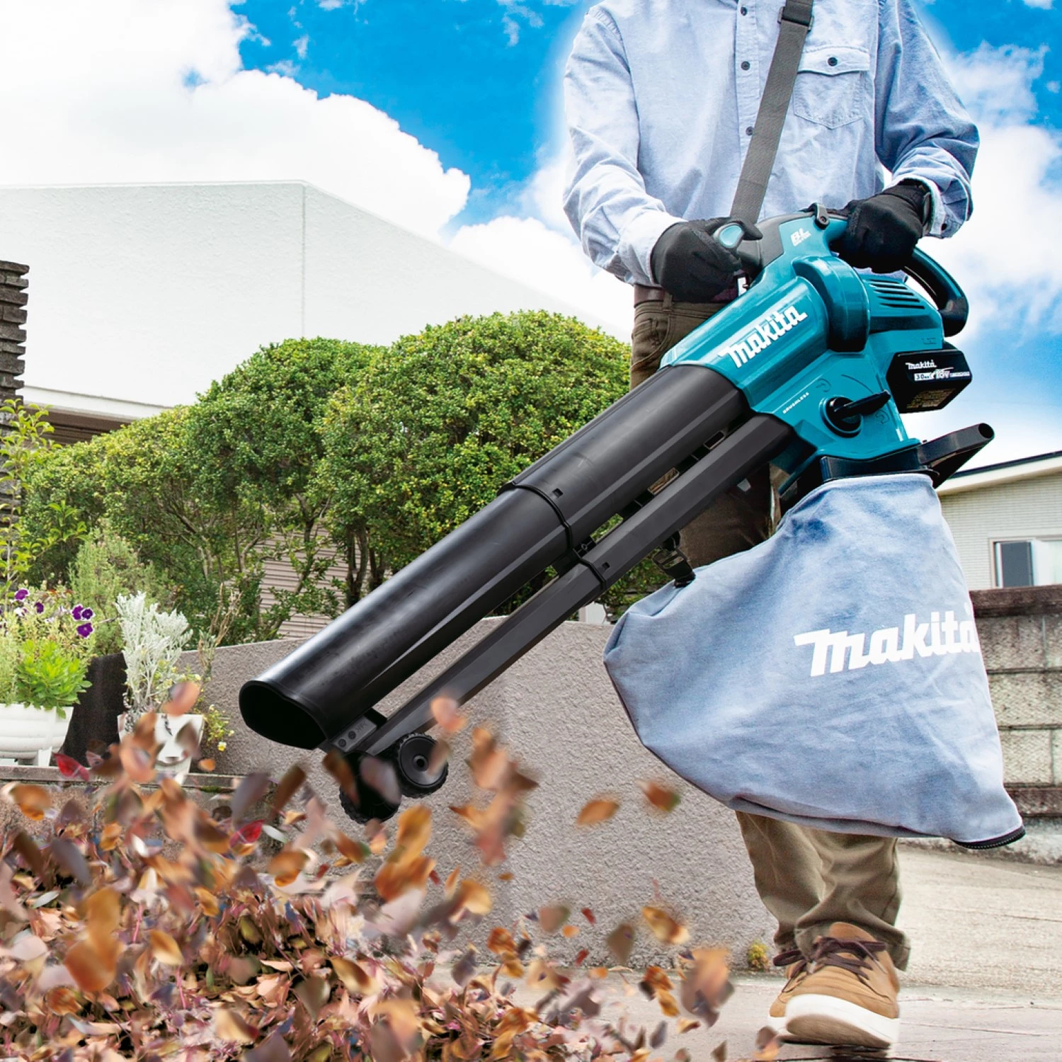 Makita DUB187Z LXT 18V Li-Ion accu bladblazer body - 216km/h
