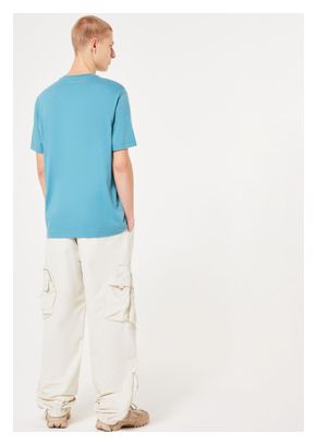 T-Shirt Manches Courtes Oakley Relax V-Neck Bleu Homme