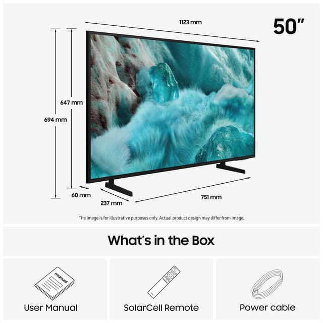 Samsung 50” Q7F 4K QLED Smart TV (2025)