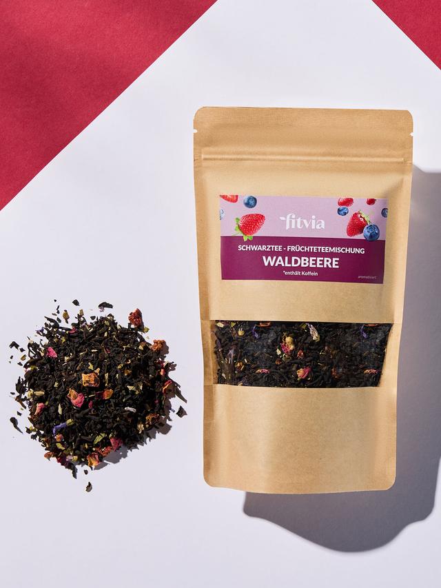 Schwarzteemischung Waldbeere, 85 g