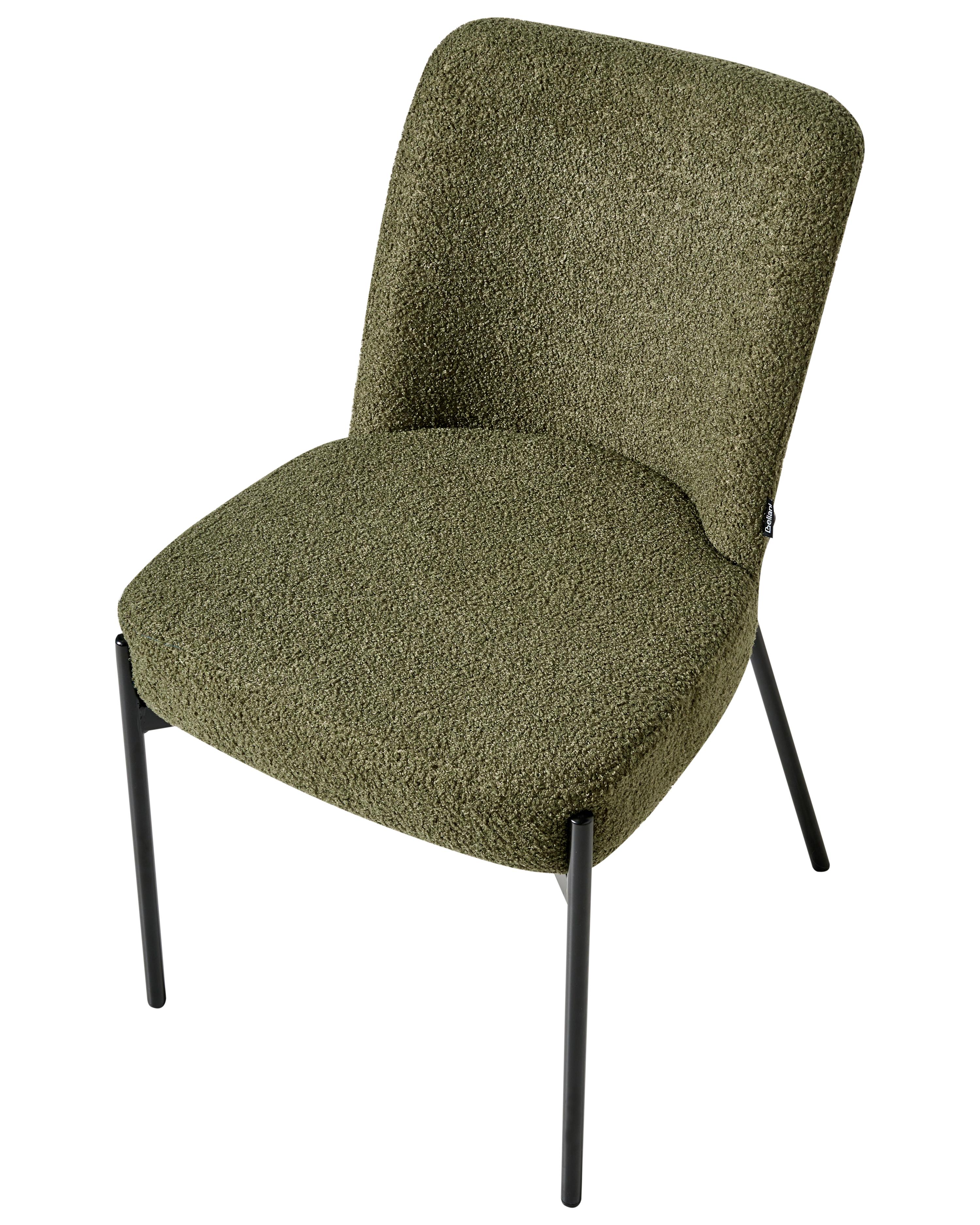 Set van 2 stoelen MALIN Bouclé Donkergroen