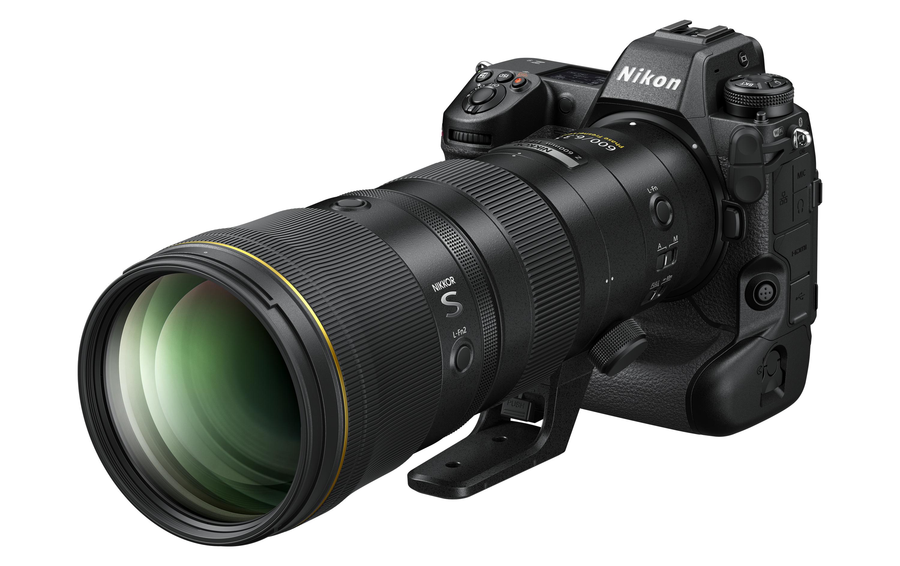 Festbrennweite NIKKOR Z 600mm F/6.3 VR S – Nikon Z<br>Superteleobjektiv mit leichtem Gewicht und ausbalanciert für Freihandaufnahmen