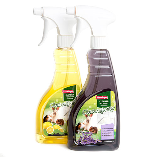Spray de limpeza para gaiolas Flamingo Clean com fragrância