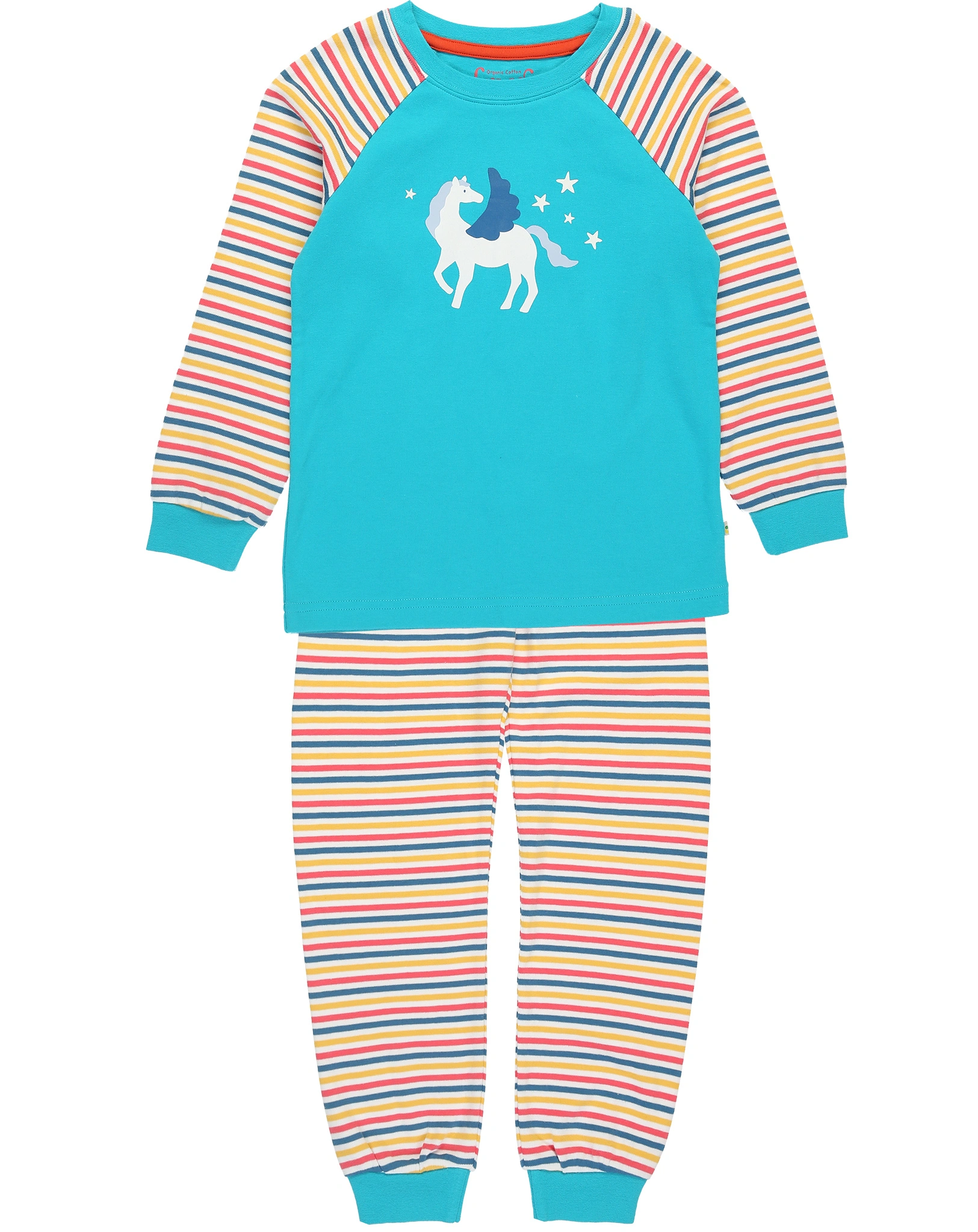 Schlafanzug lang PEGASUS in blue