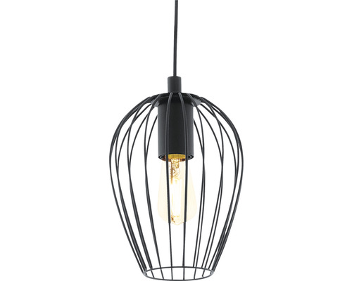 3-lamps hanglamp Ø 38 cm zwart