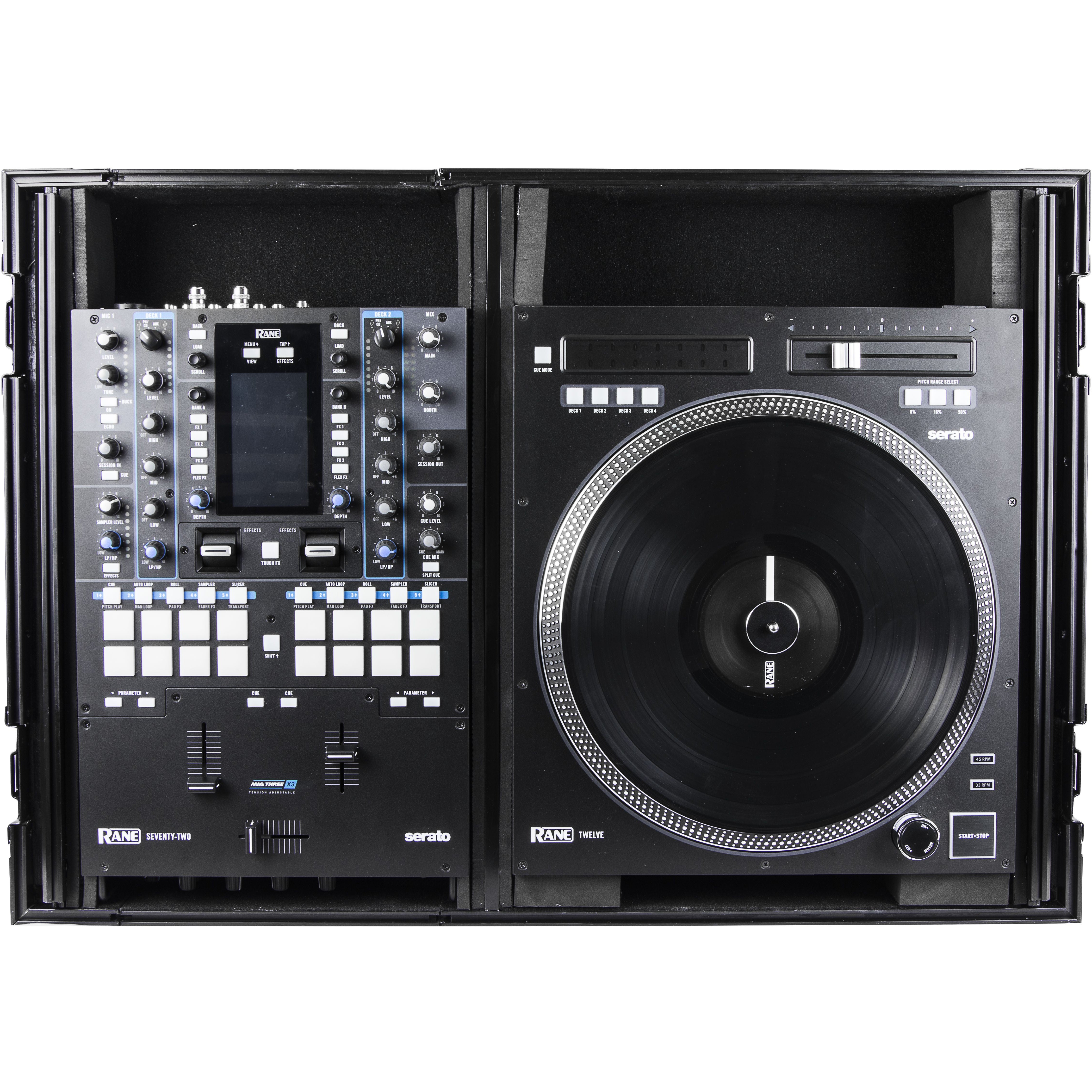 Odyssey FZGS1RA1272WBL voor Rane 72 x Twelve Black Label