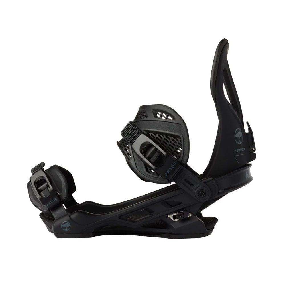 Arbor HEMLOCK - Fixations snowboard 090 black