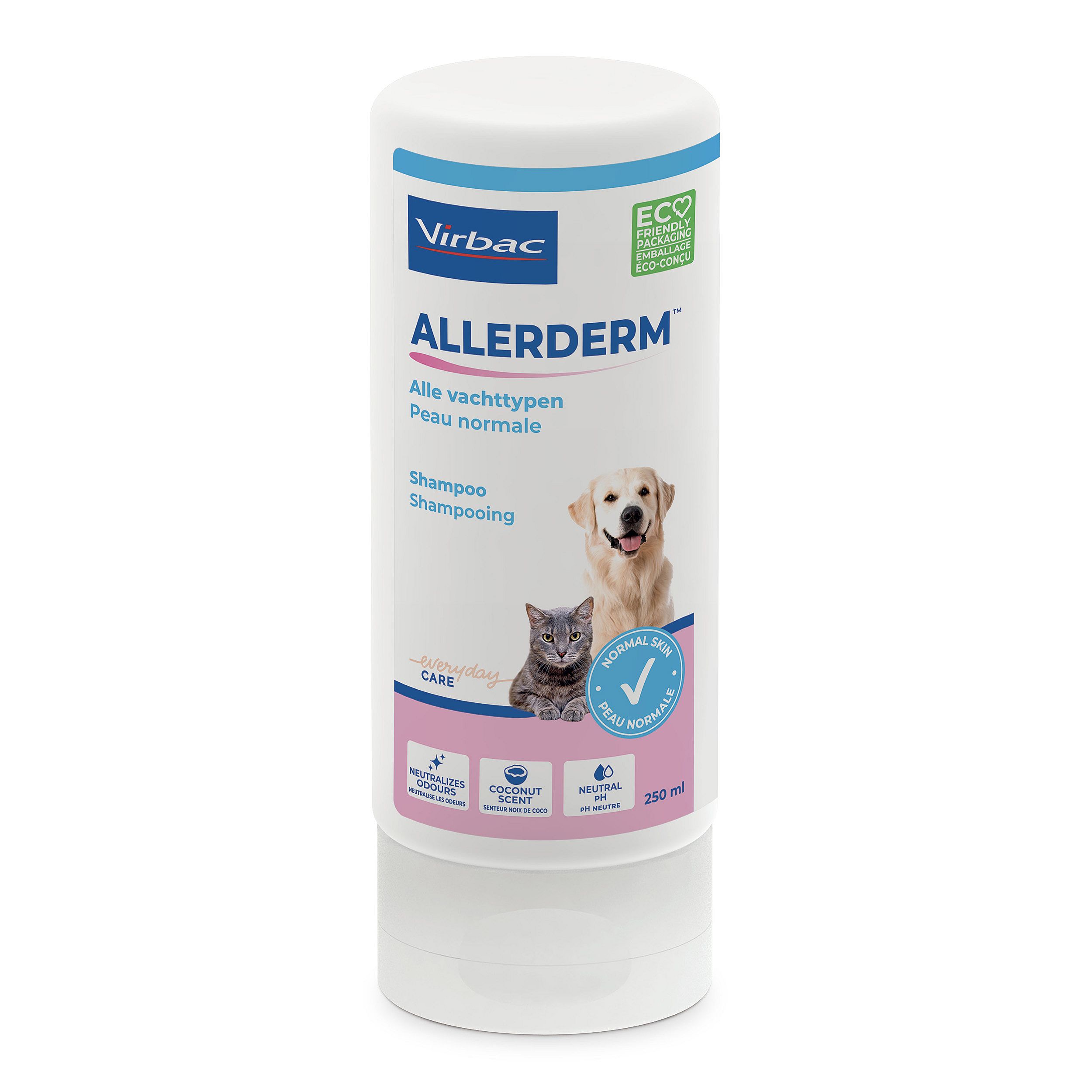 Allerderm Alle Vachttypen Shampoo Hond Kat 250 ml | 15197