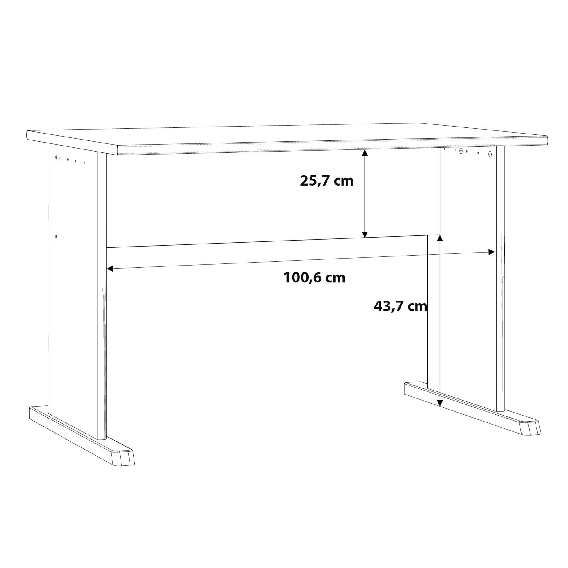 Schreibtisch - Artisan Eiche - 108 cm