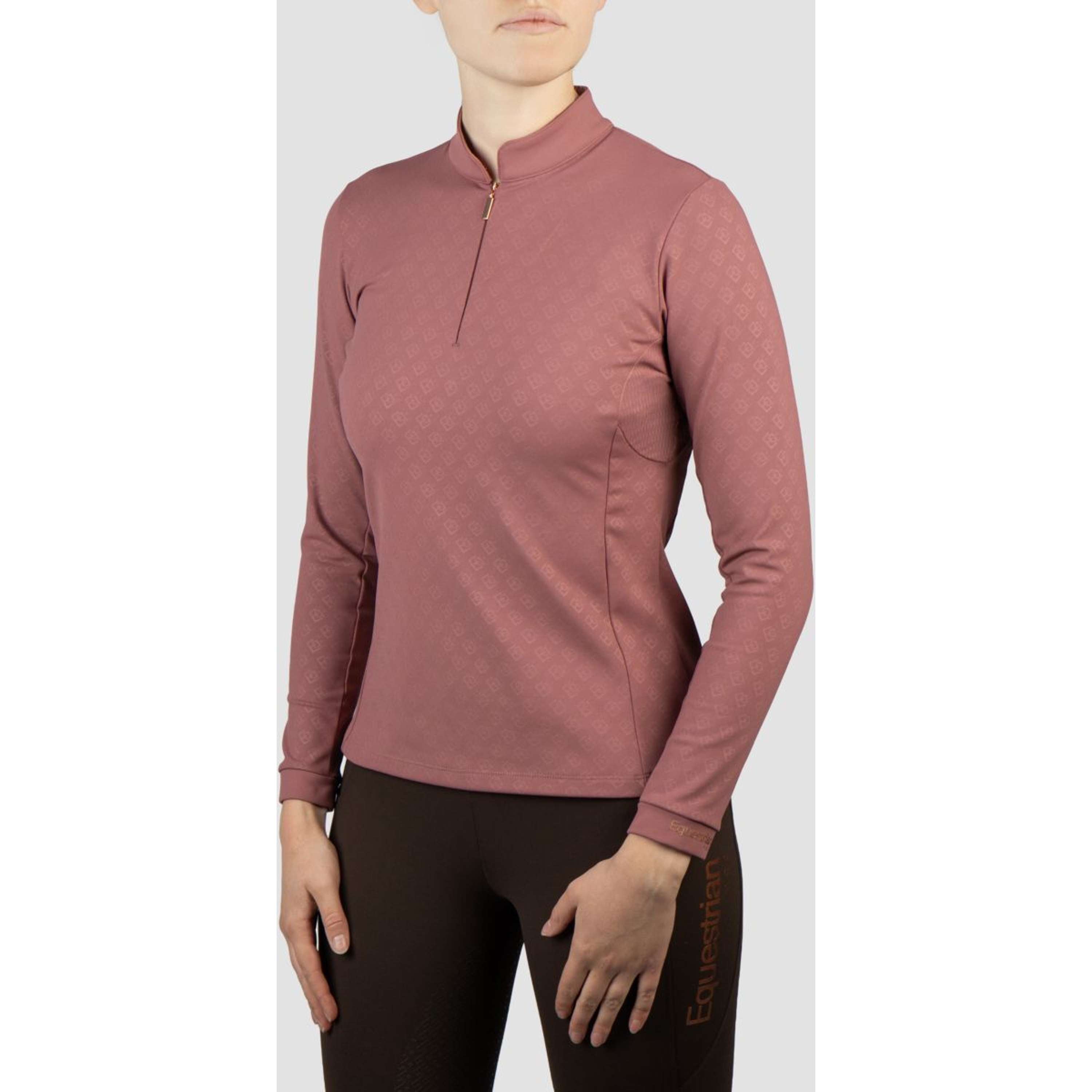 HORKA Shirt Emily Lange Mouwen Deep Ruby