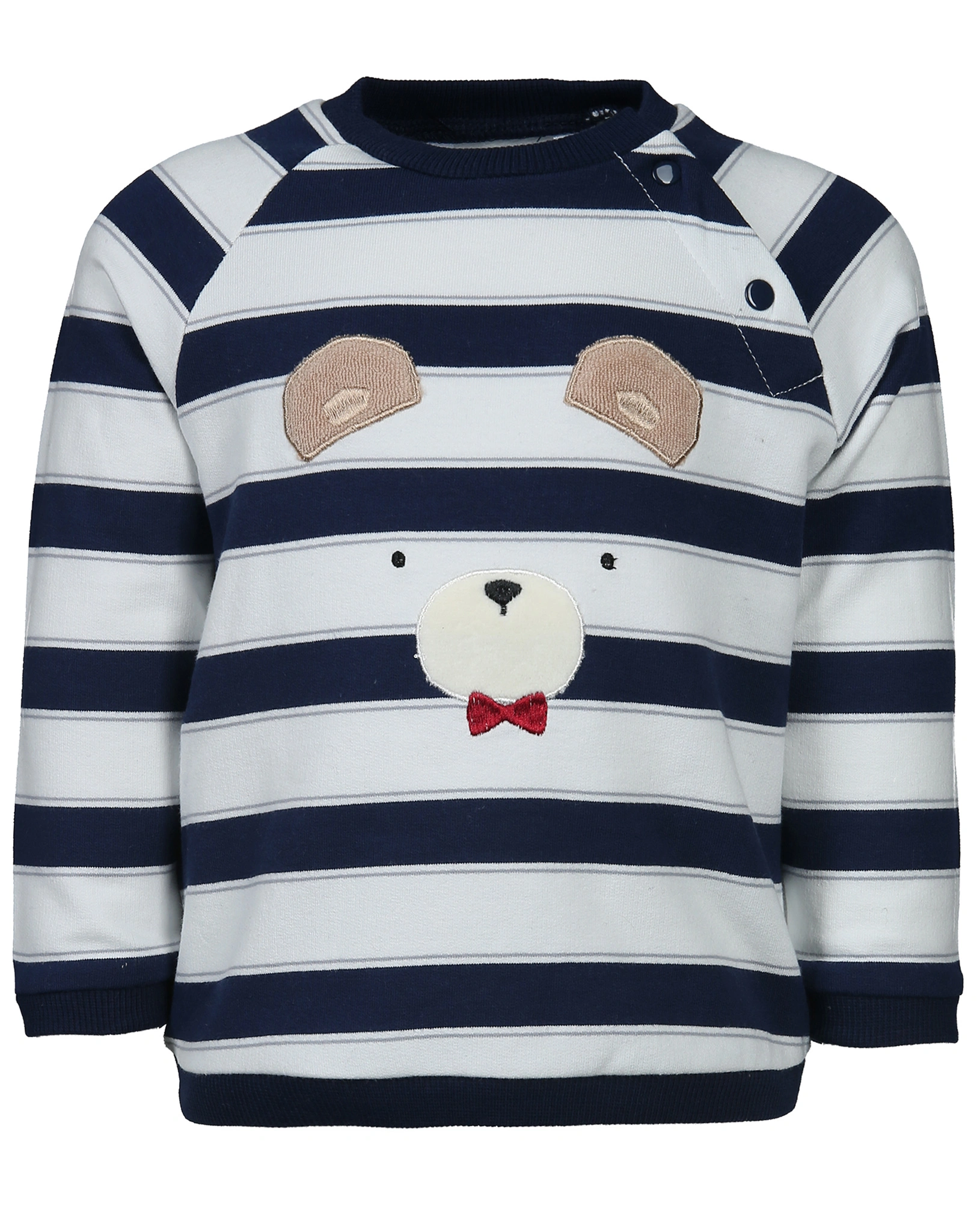 Langarmshirt OSO 4-teilig in night blue/red