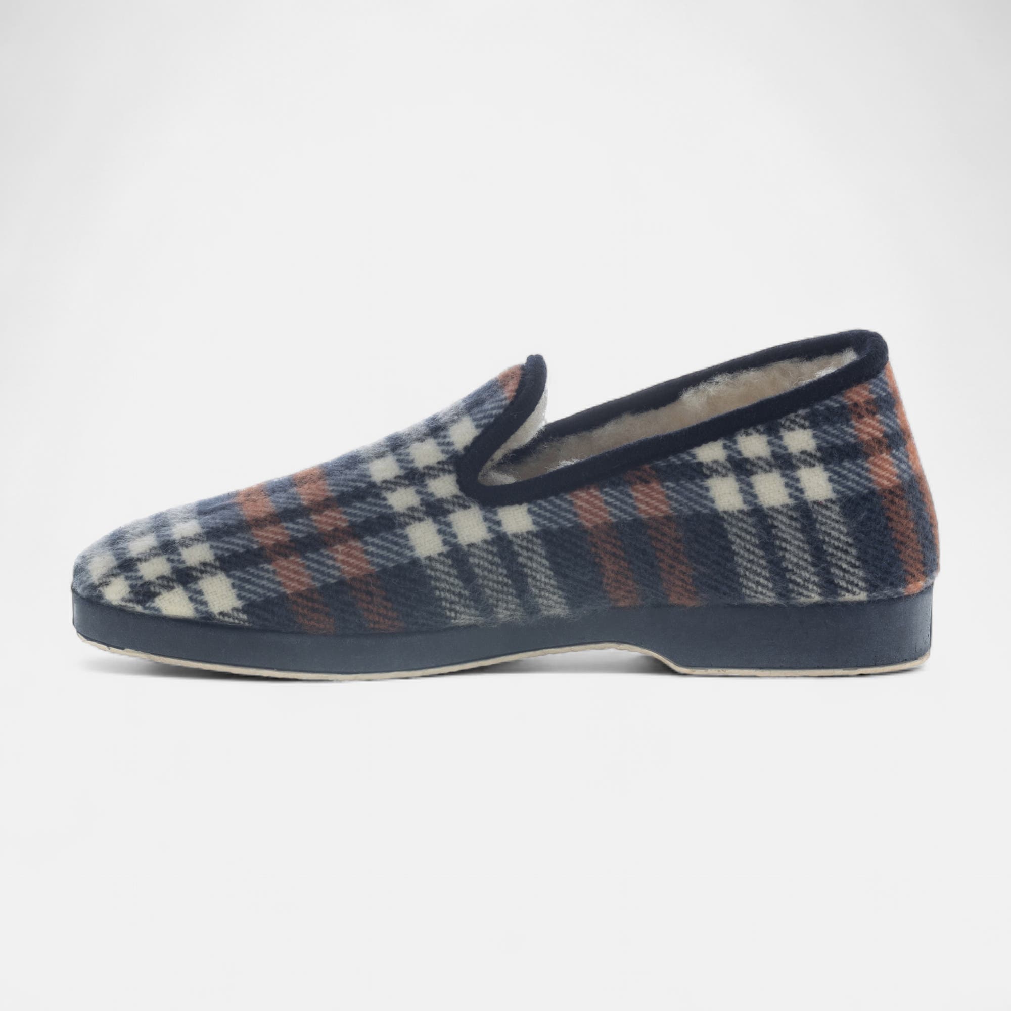 Charentaises Homme bleu