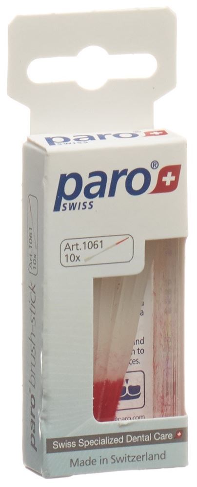 PARO Brush Sticks Kunst-Zahnstocher<br>10 Stück