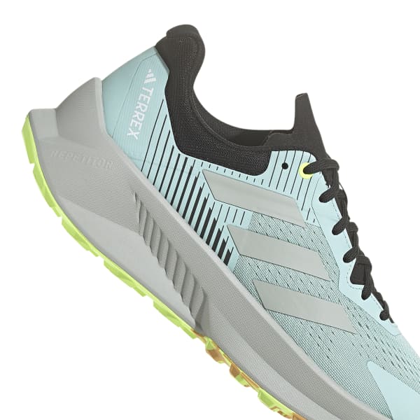 Chaussure trail ADIDAS TERREX SOULSTRIDE FLOW SEMI FLASH AQUA/WONDER SILVER/LUCID LEMON