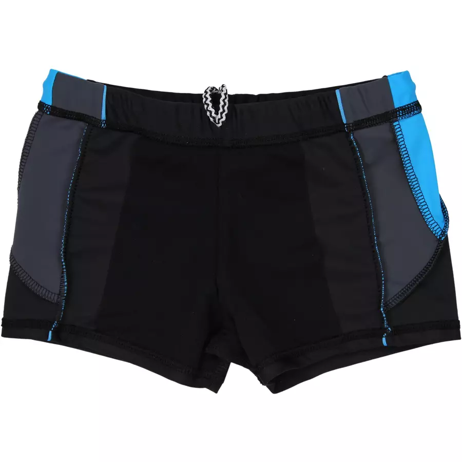 Aquarti Jungen Kurze Badehose mit Einsätzen Seitlich graphit