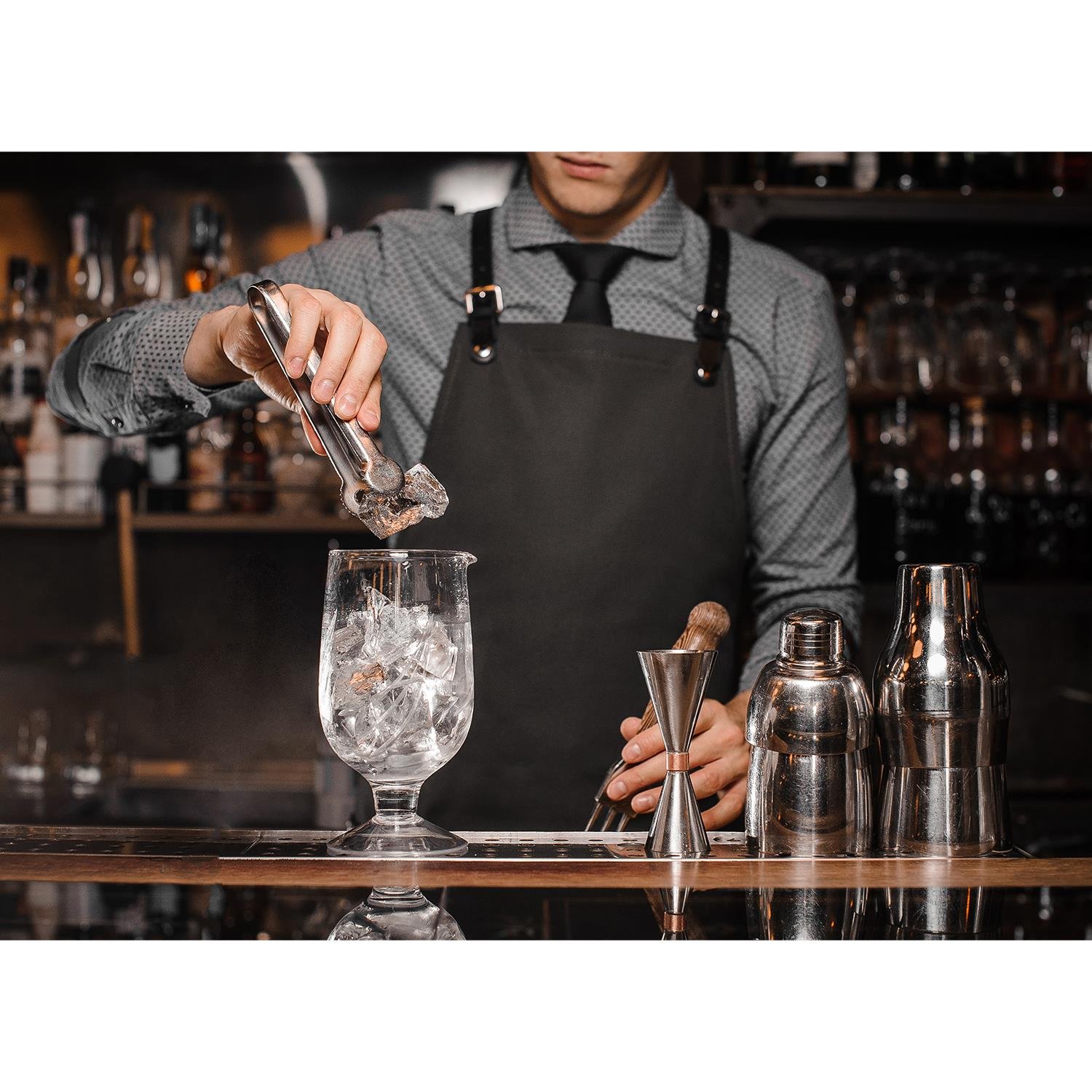 Klarstein Eiswürfelmaschine, Profi Ice Maker, Eiswürfelbereiter für Klare Eiswürfel, Eiswürfelmaschine für Gastro & Zuhause, Leise Eiswürfelmaschine Groß mit Eiswürfelbehälter, 145W, 20 kg/Tag, Silber