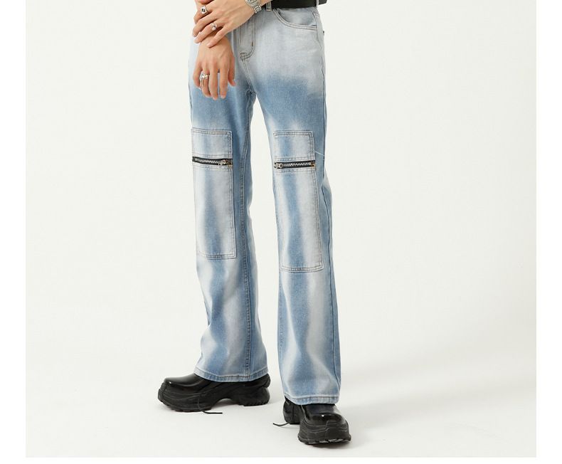 FAERIS - Rechte jeans met rits