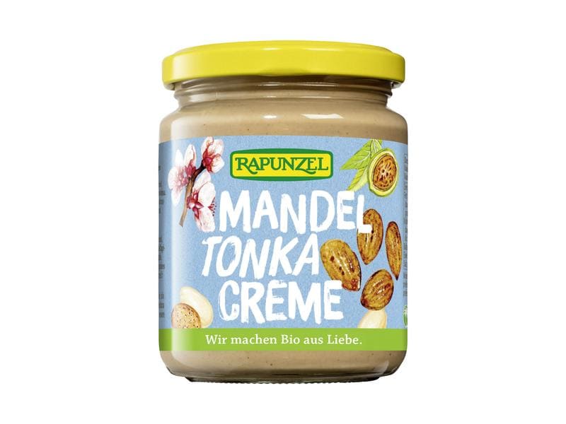Rapunzel Glas Bio  Creme Mandel Tonka 250 g Bio Tonka Mandelcreme