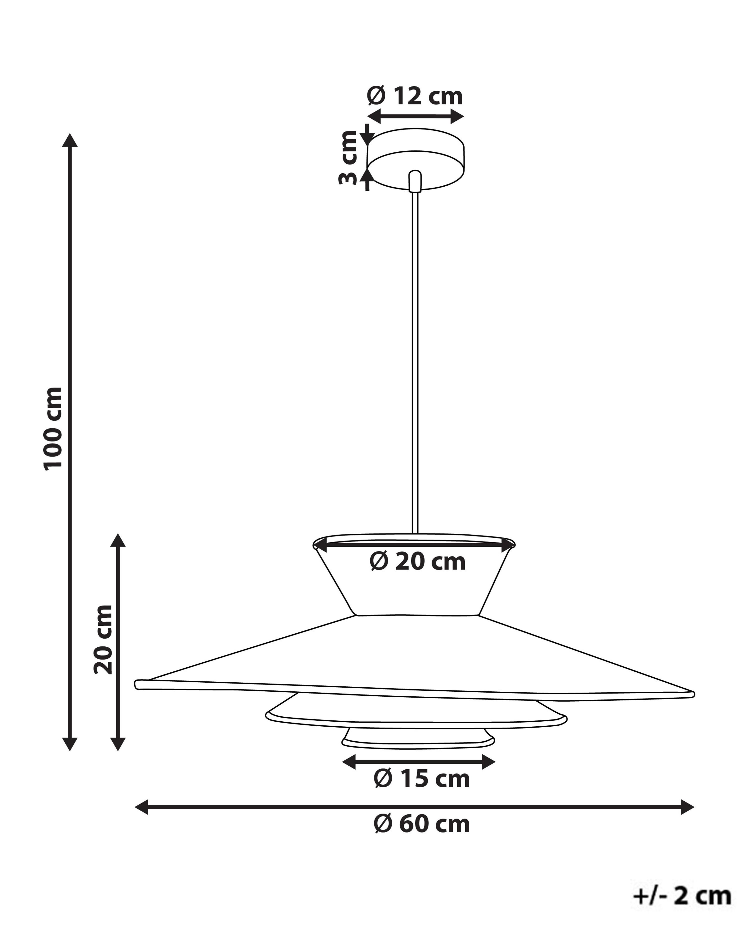 Hanglamp KABOMPO Rotan Bruin