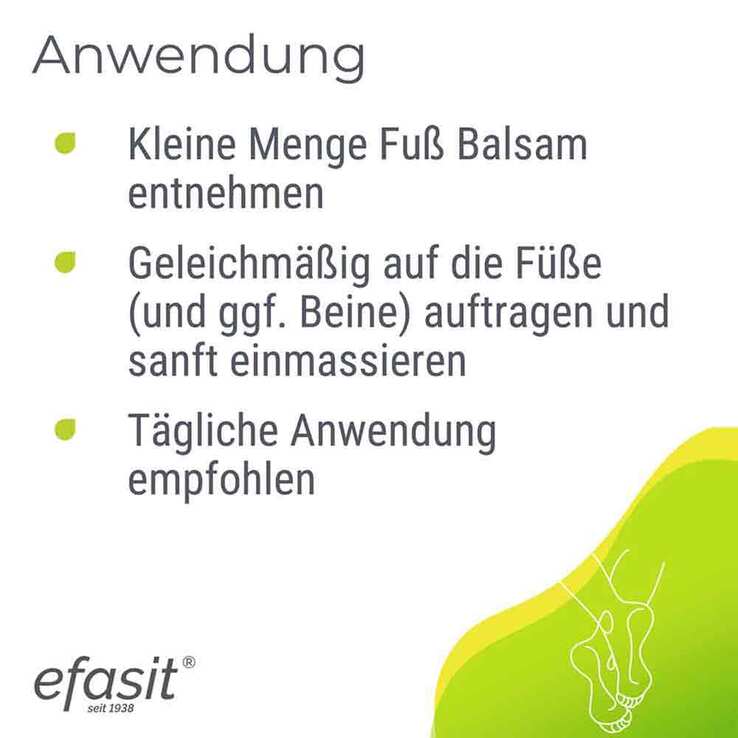 Efasit Fuß Balsam, 75 ml