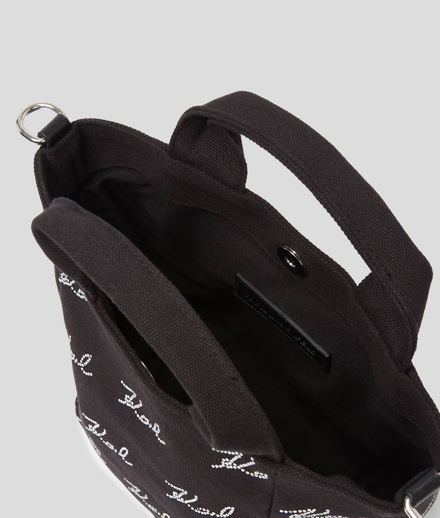 CABAS EN STRASS K/SIGNATURE