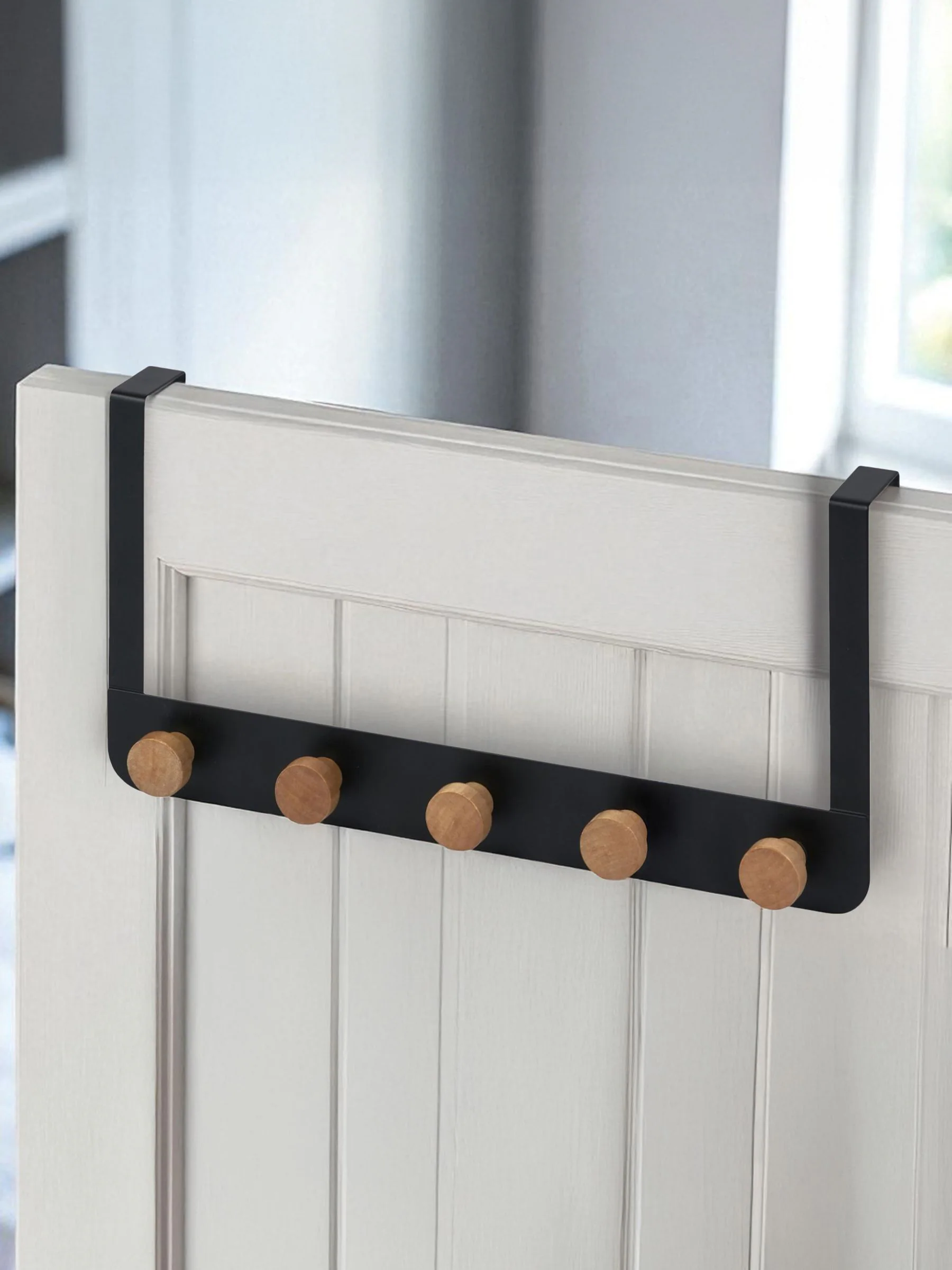 Showerdrape Set of 2 Gallery Over Door Hooks