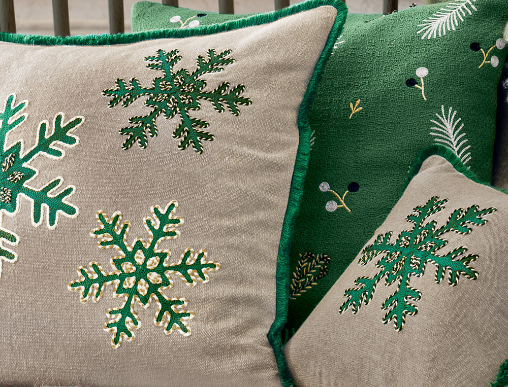 Coussin-Joyeux Noël
