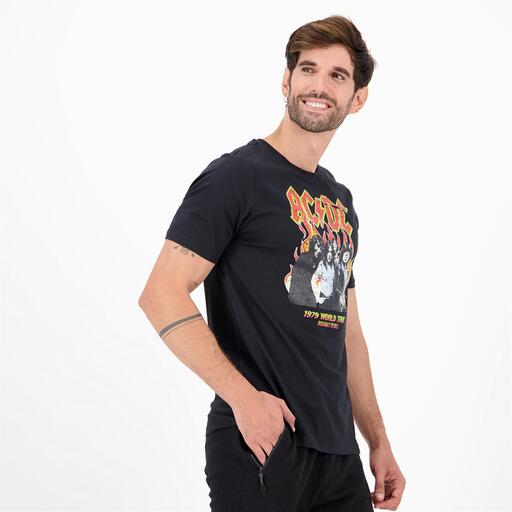Camiseta da turnê de 1979 do AC/DC