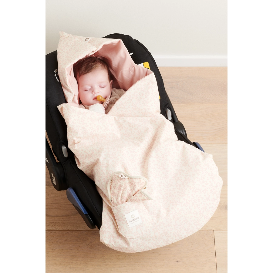 Noppies Autositz Fußsack Botanical TOG 3.0 Misty Rose