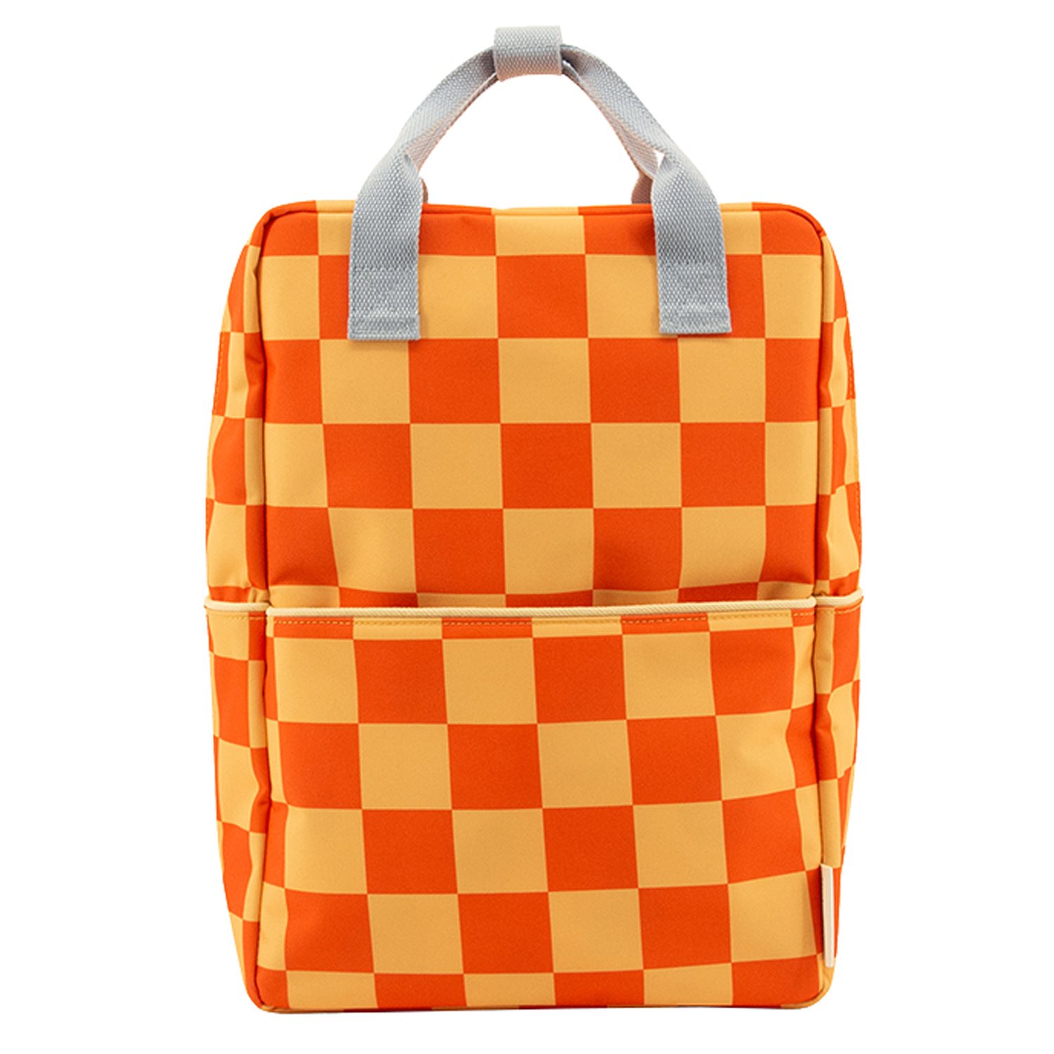 Sticky Lemon Farmhouse Backpack Large Checkerboard pear jam - ladybird red