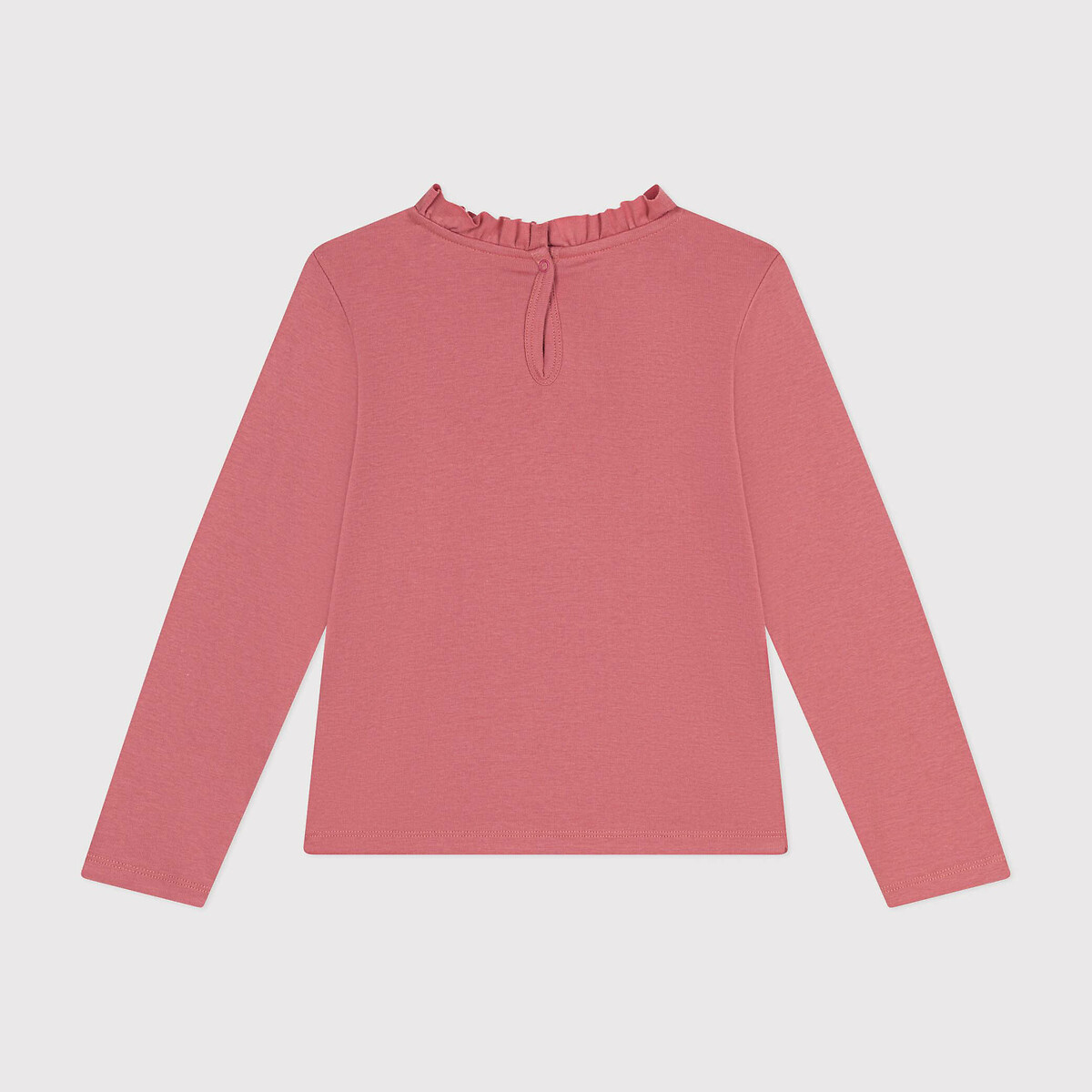 PETIT BATEAU<br>Camiseta de manga comprida de algodão