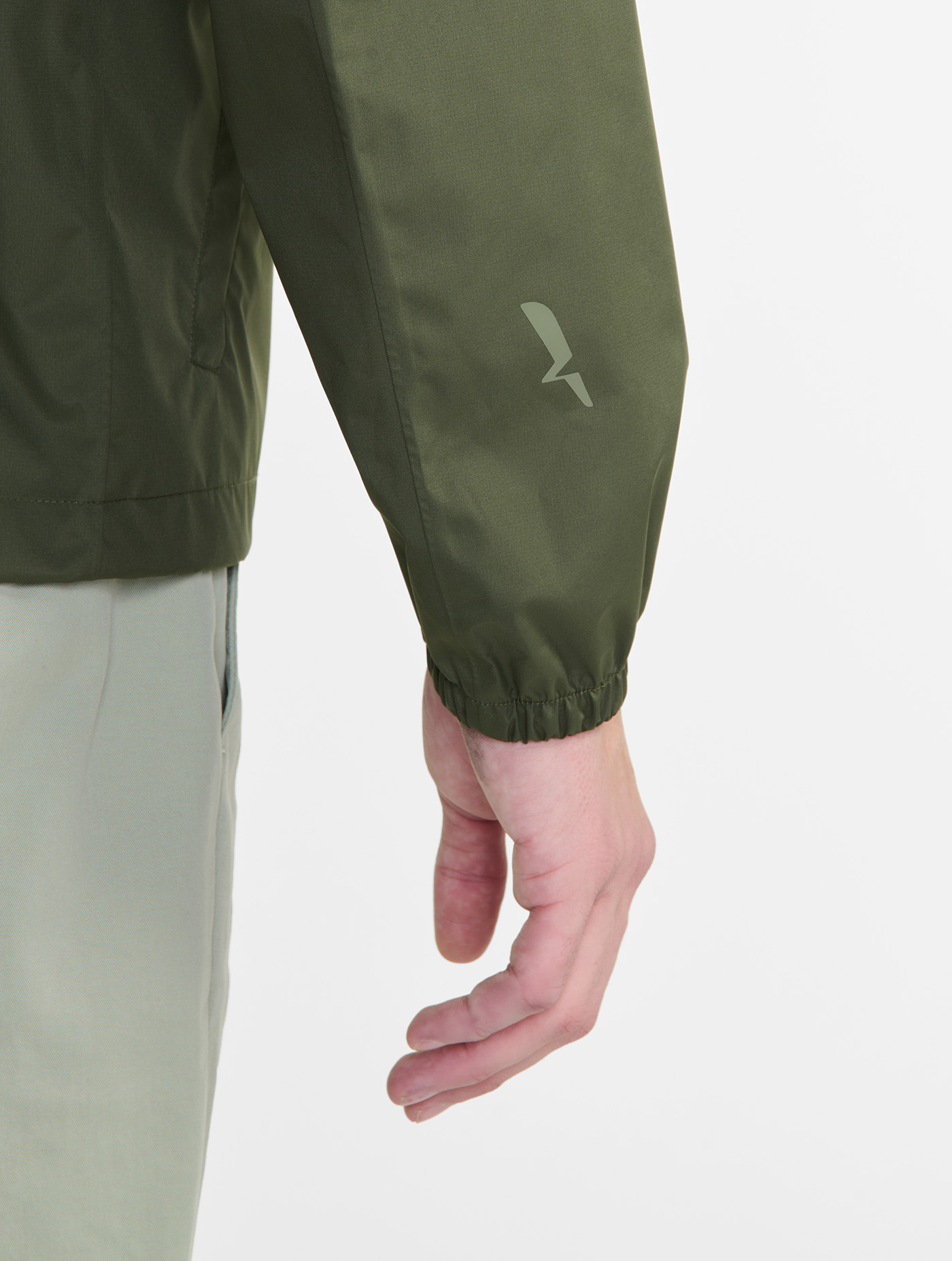 Rainpack 70 : Imperméable mixte coupe-vent MTD , court et pliable AVOCAT