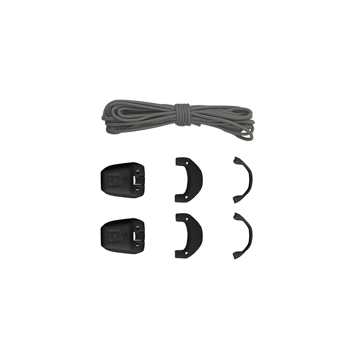 Salomon Quicklace skolisser, 2 par Grå S