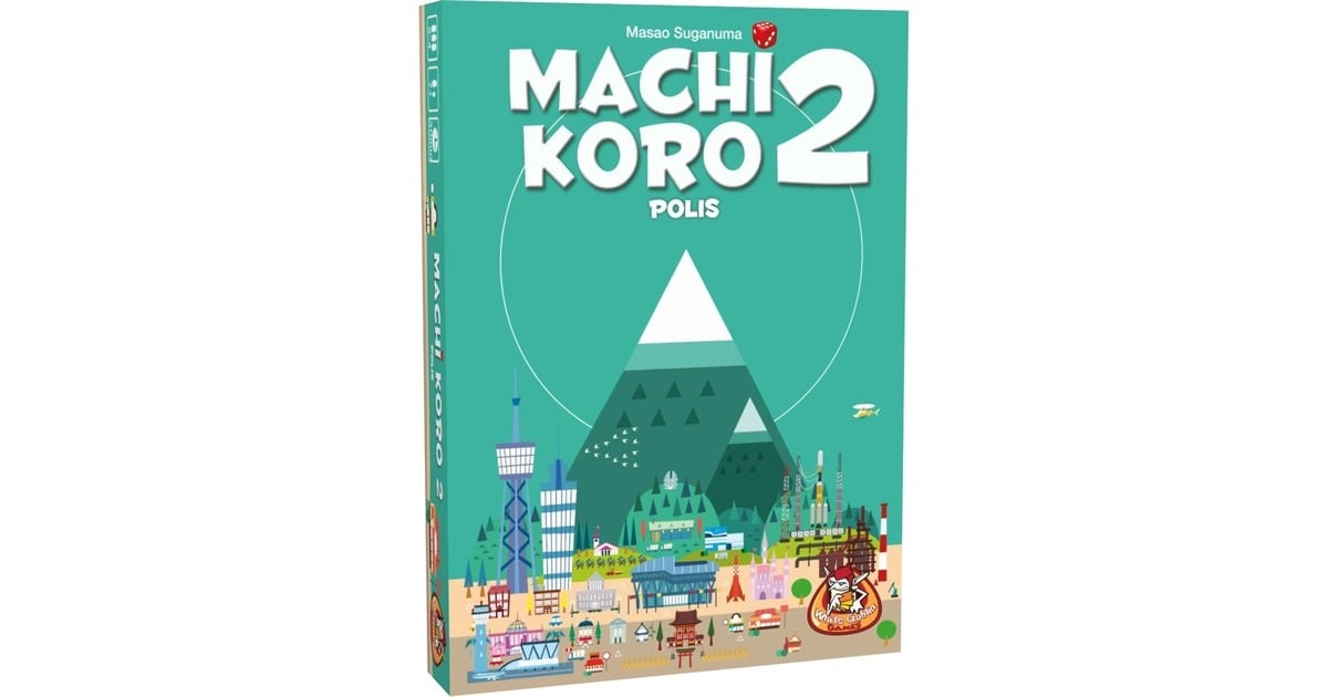 White Goblin GamesMachi Koro 2: Polis! Dobbelspel  (Nederlands, 2 - 4 spelers, 30 minuten, Vanaf 7 jaar)